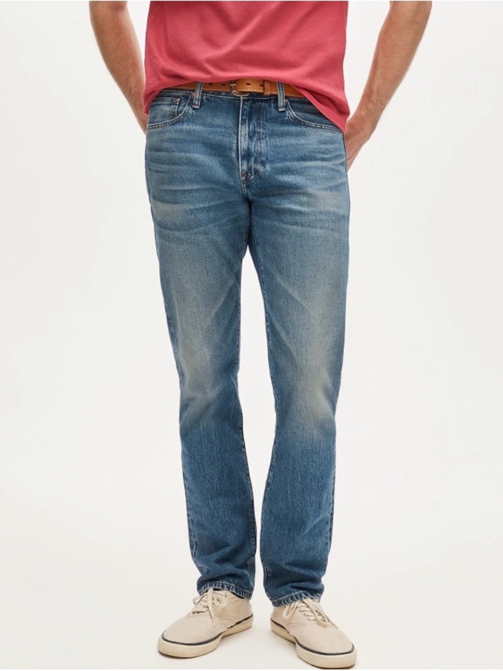 J. Crew 770 Straight Blue Jeans